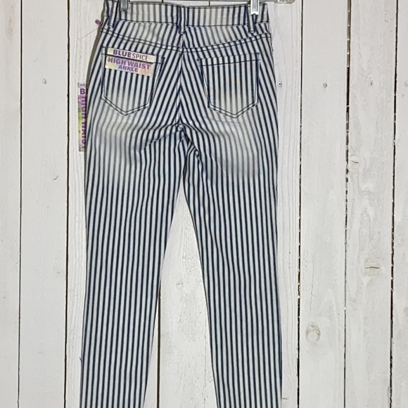 Blue Spice High Waist Ankle Pants - Picture 7 of 9